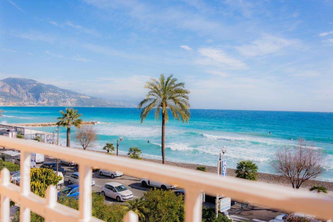 Hotel Et Appartements Reine D'Azur Roquebrune-Cap-Martin Zewnętrze zdjęcie